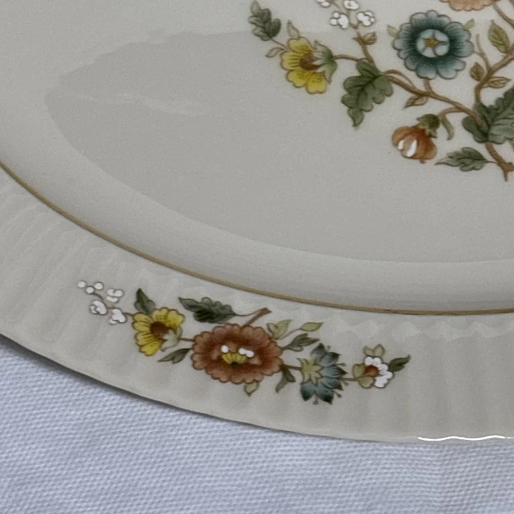 Vintage Lenox Temple Blossom Oval Serving Platter 13.5 x10
